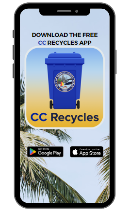DOWNLOAD THE FREE CC RECYCLES APP. CC RECYCLES. Get it on Google Play. Download on the App Store.