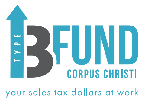 Type B Fund Logo. Your Sales Tax Dollars at Work.
