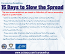 Preview of 15 Days to Slow the
                    Spread Facebook Graphic