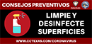 Preview of Prevention Tip:
                    Clean Graphic in Spanish