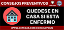 Preview of Prevention Tip:
                    Stay Home Graphic in Spanish