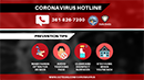 Preview of Coronavirus Hotline
                    Graphic