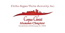 Delta Sigma Theta Sorority, Inc., Corpus Christi Alumnae Chapter, established February 11, 1978
