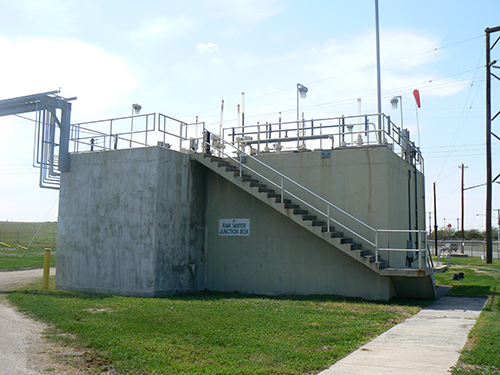 raw water receiving unit