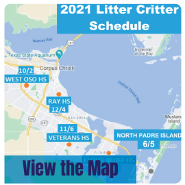 2021 Litter Critter Schedule: View the Map